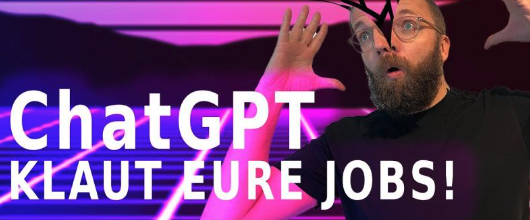 Chat-GPT klaut eure Jobs! Ein Video von Jan-Keno Janssen.