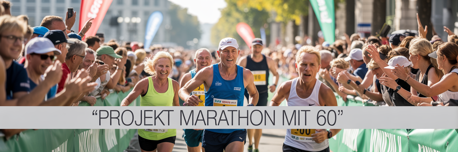 Projekt Marathon mit 60: Jetzt wird’s ernst!